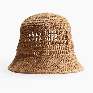H&M Bucket Straw Hat - NWoT
